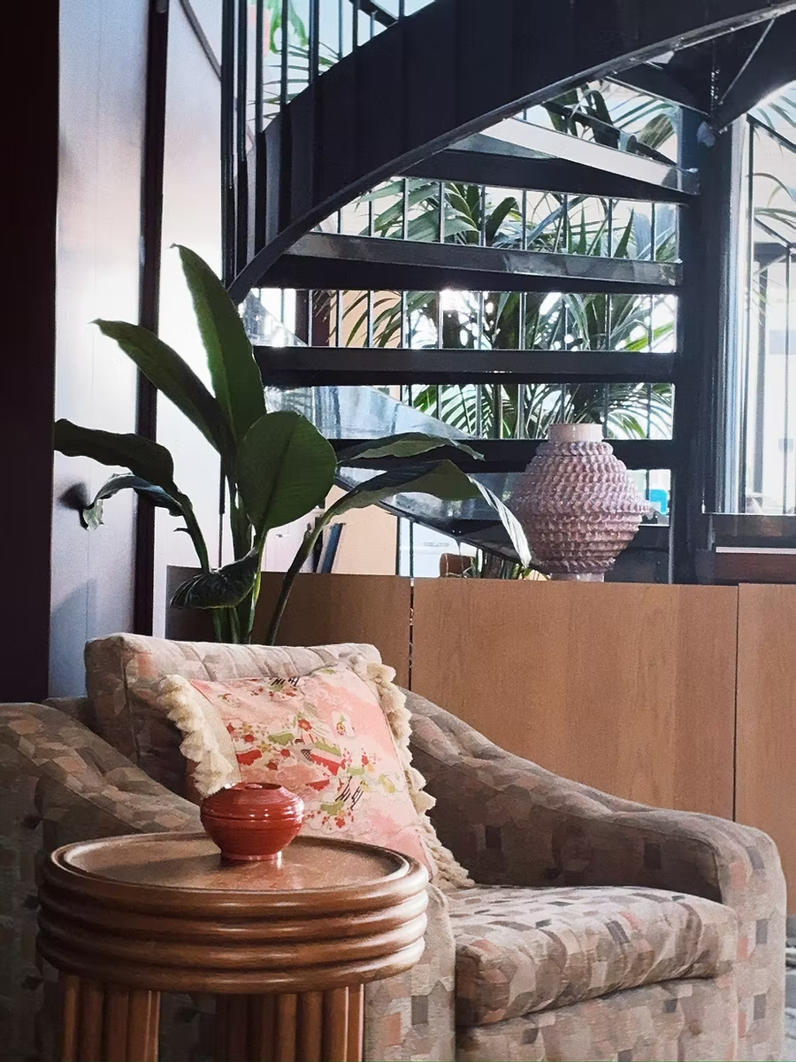 A styled Cadell Collective interior vignette